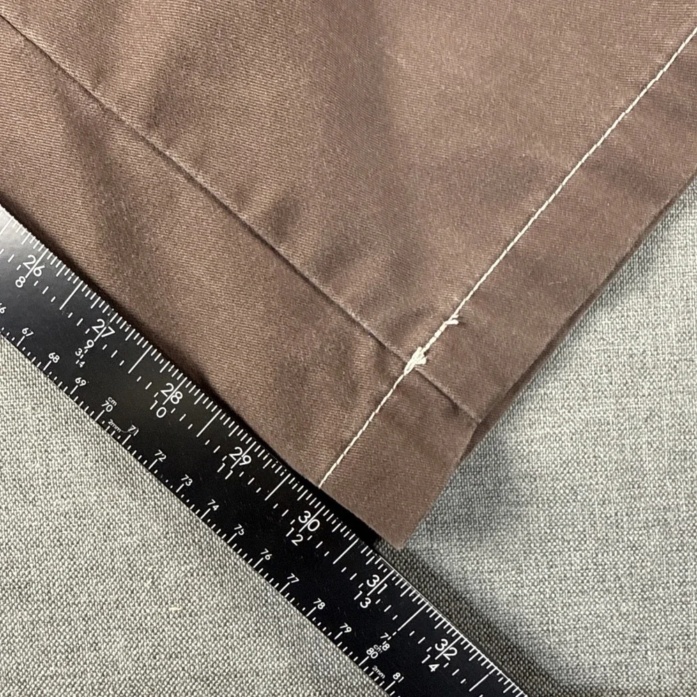 True Religion‎ Brown Men's Cargo Pants Side Pockets Stitching Detail Size 32